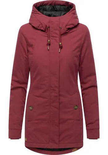 Ragwear Winterjacke Monadena Parka YOUMODO Warmer Kurzmantel mit Kapuze