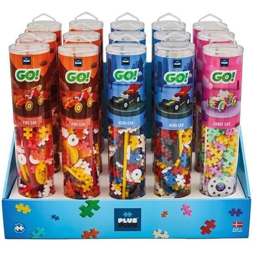 Plus-Plus Display Kreativ Bausteine Fahrzeuge (18711596)