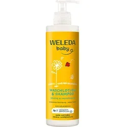 WELEDA Calendula Waschlotion & Shampoo 400 ml von Weleda