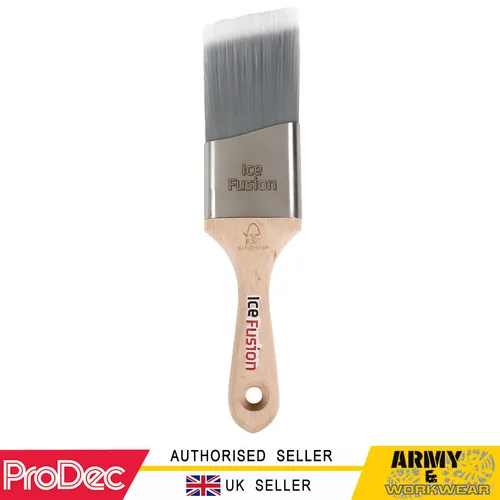 Prodec Pinsel Eis Verschmelzung 5.1cm Woodworker Kurzer Griff Angewinkelte Sharp