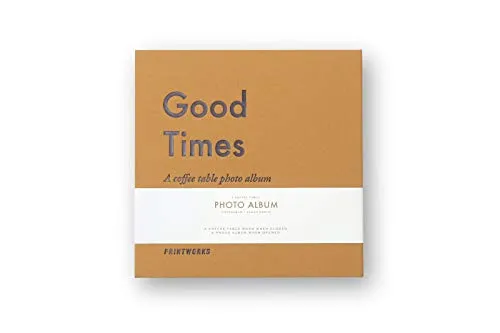 Fotoalbum Good Times (S): Stilvolles Kaffee Tisch Album in gelb von PrintWorks