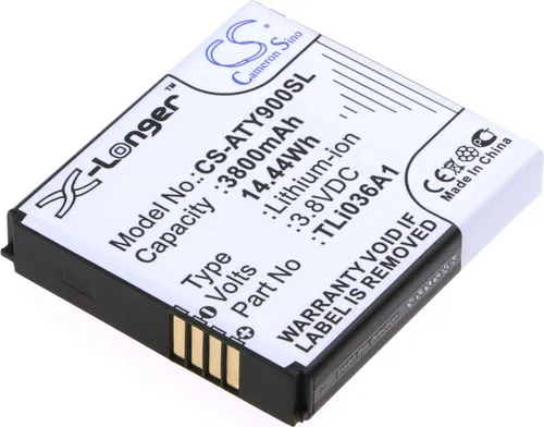 TECHTEK Akku Kompatibel mit [Alcatel] One Touch Link 4G+, One Touch Link 4G+ LTE, One Touch Link Y900, OneTouch Y901NB, Y900NB Ersetzt TLi036A1