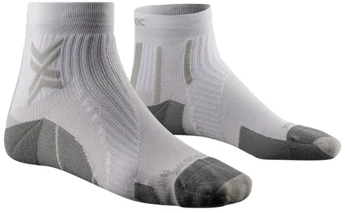 X-Socks Laufsocke Run Perform Ankle weiss/grau Herren - 1 Paar, Größe: 45-47