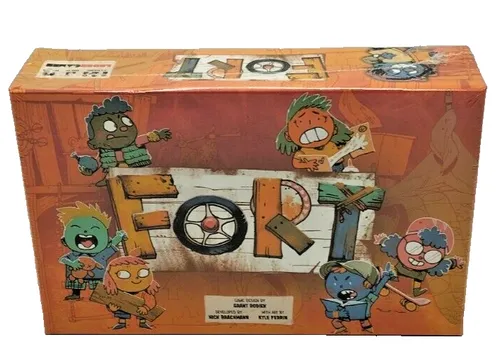 Fort Gesellschaftsspiel Kartenspiel Würfelspiel Englisch -Neu OVP 2. Wahl *