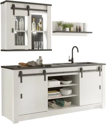 Home affaire Küche Sherwood 201 cm, ohne E-Geräte von Home Affaire