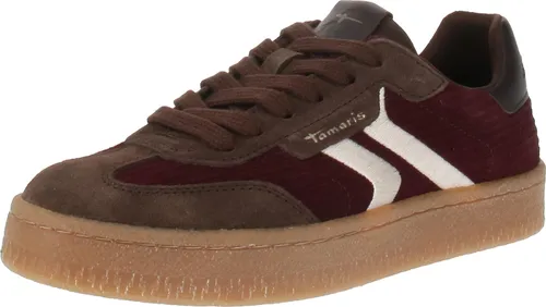 Tamaris Damen Low 1-23723-44 Sneaker, Merlot Comb, 39 EU in rot von Tamaris