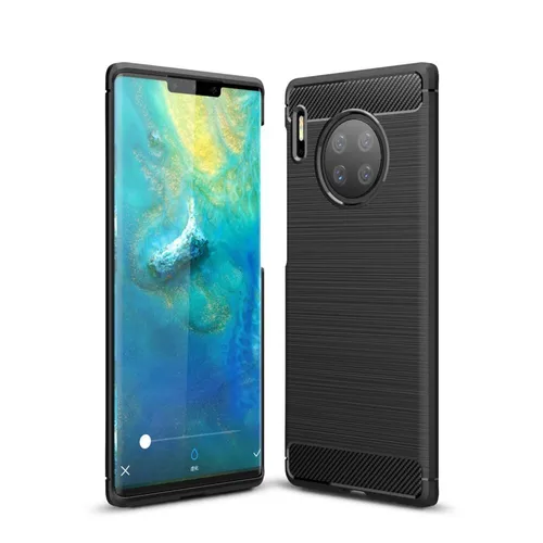 Huawei Mate 30 Pro Hülle Case Handy Cover Schutz Tasche Schutzhülle Etui Schwarz