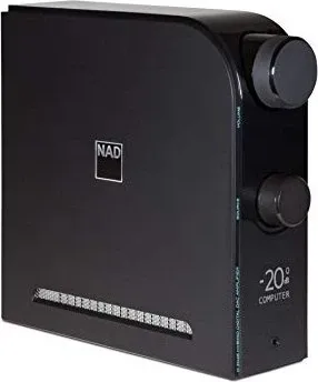 NAD D3045 HiFi Verstärker - Verstärker & Vorverstärker, kompakter HiFi Verstärker mit integrierter Bluetooth-Funktion für kabelloses Streaming und erstklassigen Klang.