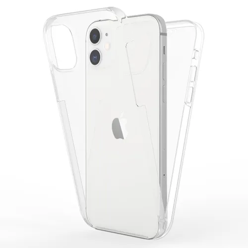 360° Handy Hülle für iPhone 12/ 12 Pro, Case Cover Display Schutz Bumper