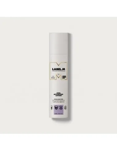 Label.M Curl Activating Lotion 250 ml - Haarschneider für lockiges Haar, definiert und bändigt Ihre Locken mit einer einzigartigen Formel für geschmeidigen Halt den ganzen Tag.