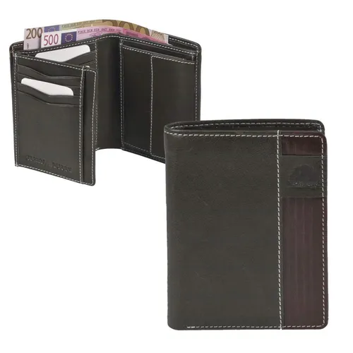 Geldbörse Herren Portemonnaie Leder hoch Geldbeutel Greenburry Newport