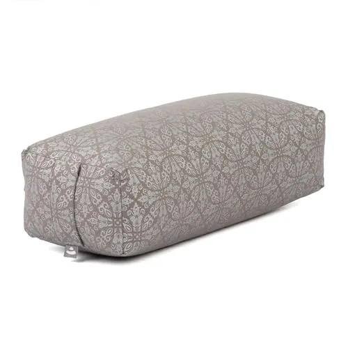 Bodhi Yoga Bolster SALAMBA | Maharaja Collection in silber von Bodhi