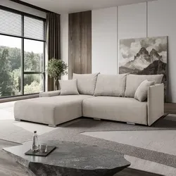 Kaiser Möbel Ecksofa Livorno L, Beige in beige von Kaiser Möbel