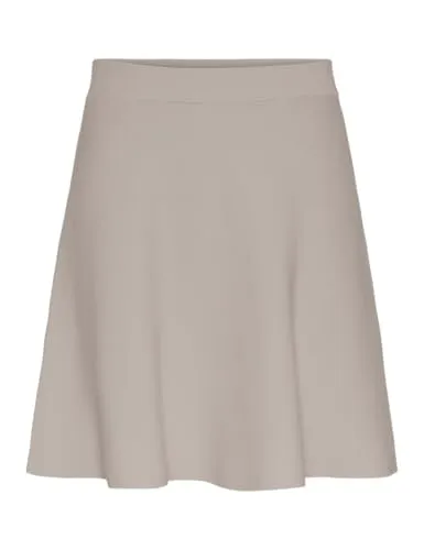 Y.A.S Damen YASFONNY HW Knit Skirt in braun von YAS