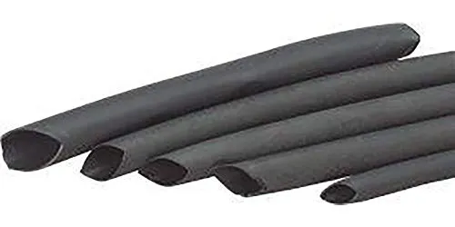Heidemann Schrumpfschlauch 6,3-3,5 mm - 10 Stück im 1m-Pack - Hochwertiger Schrumpfschlauch für vielfältige Anwendungen, ideal zum Isolieren und Schützen von Kabelverbindungen.