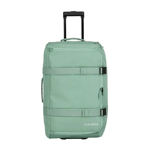 travelite Trolley Reisetasche Kick Off - mittelgroße 68 cm, 65 Liter Volumen, leicht und robust für Sport und Urlaub