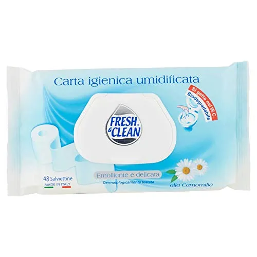 Sconosciuto FRESH CL CARTA IGIENICA UMIDIF POP-UP x48 C12x14x6
