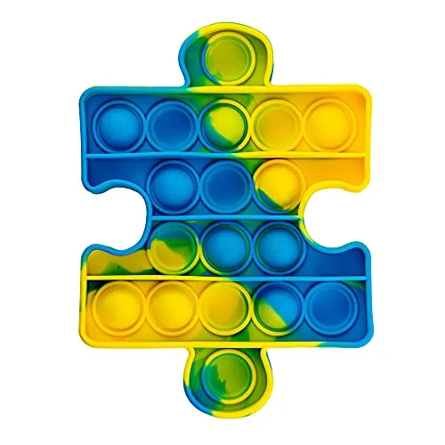 Craze PressNPop Press N POP Unisex Puzzle Fidget Toy sensorisches Anti Stress Spielzeug für Kinder Erwachsene Bubble Set Bunte Motive 37232, wunderschöne Farbkombinationen