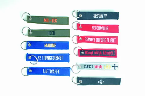 Schlüsselanhänger Feuerwehr mit Schlüsselring Schlüsselbund Schlüsselband