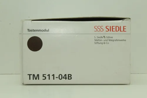 Siedle TM 511-04B Tastenmodul, braun von Siedle