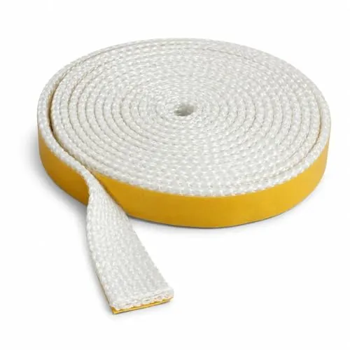 huoanpo Kamin Dichtband Selbstklebend 3mm x 10mm x 3m, Glasfaser