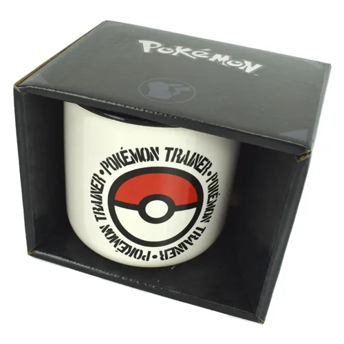 Tasse mit Pokeball Motiv aus Pokemon 400 ml aus Keramik 14oz