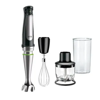 Braun MultiQuick 7 - MQ 7025X Stabmixer-Set, 1.000 Watt mit PowerBell Plus