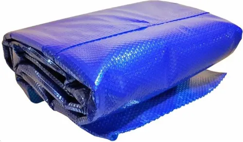 Solarfolie / Solarplane blau 400 my PREMIUM Zuschnitt oval - Pool Solarfolie in Premium Qualität, ovaler Zuschnitt, nutzt Solarenergie zur Erwärmung und reduziert Wasserverdunstung um bis zu 98%, ideal für effiziente Pflege Ihres Pools.