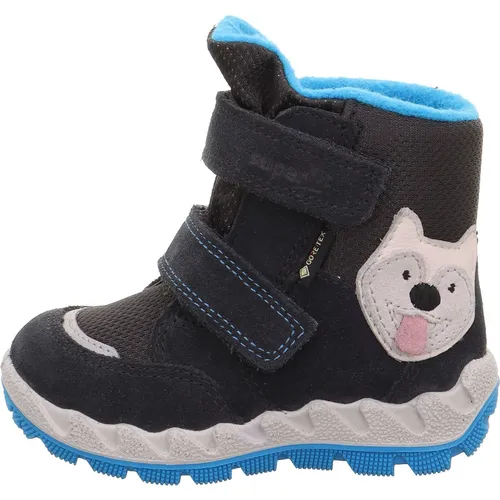 Superfit Icebird grau/türkis (2000) 29 - Wasserdichte Kinder-Wanderschuhe mit GORE-TEX Membran, ideal für Abenteuer in der Kälte. Atmungsaktiv und mit rutschfester TPU-Sohle für sicheren Halt.