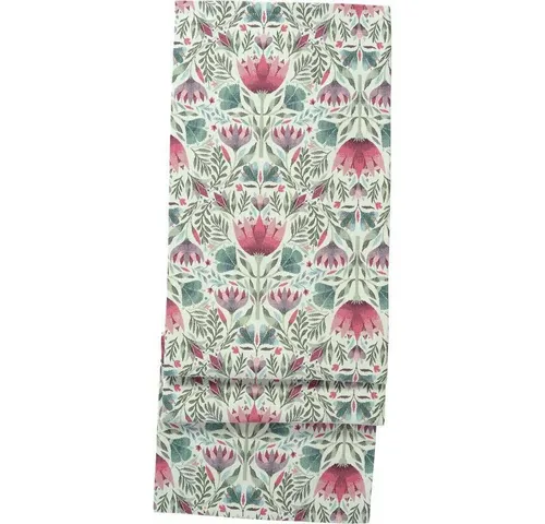 sander Tischläufer Novella in Rot 40 x 100 cm von sander table + home