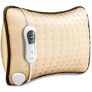 Sinnlein Heizkissen Wärmekissen, elektrisch, beige - Heizkissen für alle Körperregionen mit 3 Temperaturstufen und Abschaltautomatik. Weicher Fleece-Bezug, maschinenwaschbar und schnelles Aufwärmen mit Überhitzungsschutz.