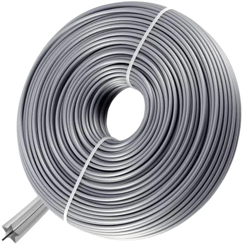 GARDENIX Mähfaden Verstärkt Trimmerfaden 3,0 mm x 50 m 5-KANT Rasentrimmer Faden Nylonfaden