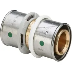 Viega Sanfix-P Übergangskupplung 586737 25 mm, mit SC-Contur, Rotguss