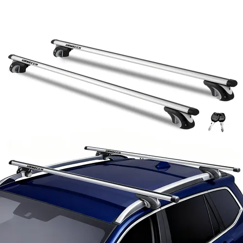 Dachträger Gepäckträger für VW T-Cross 2019-2025 – Alu Schwarz 2 TLG