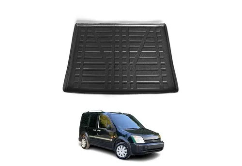 OMAC Kofferraummatte für Ford Connect 2002-2009 – Gummi TPE Schwarz - Fahrzeugspezifische Kofferraummatte für Ford Connect 2002-2009. Leicht zu reinigen, wasserdicht und rutschfest für optimalen Schutz und Sicherheit im Kofferraum.