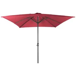 Mojawo Sonnenschutz Kurbelschirm - 2,5m x 2,5m - Sonnenschirm aus robustem Aluminium mit einfacher Kurbelmechanik, ideal für Garten und Terrasse. Wählen Sie aus verschiedenen Farben für perfekten Sonnenschutz.