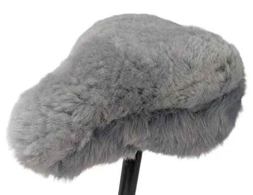 Reissner Lammfelle Sattelbezug Sattelbezug Fahrradsattel aus echtem Lammfell mit Webfellkranz FSB-C (1 St)