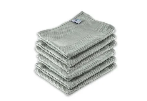 ELEXACLEAN Geschirrtuch Set, 6-tlg. Mikrofaser in grau von ELEXACLEAN