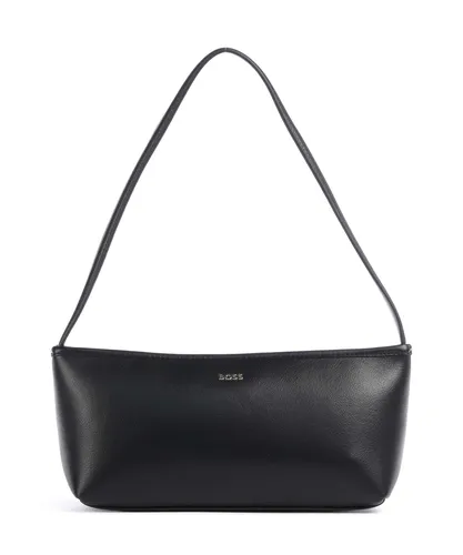 BOSS Sandy Schultertasche für Damen – Schwarz - Elegante BOSS Sandy Schultertasche aus hochwertigem Lederimitat, ideal für den täglichen Gebrauch und stilvolle Auftritte. Praktische Größe für all Ihre Essentials.