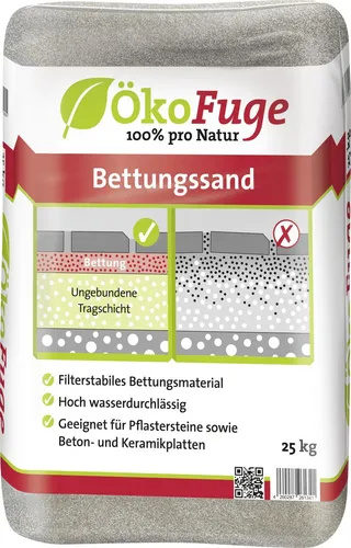 ÖkoFuge Bettungssand 0,1 - 5 mm 25 kg