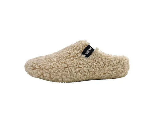 Kuschelige Hausschuhe von Verbenas, Gr. 36, beige
