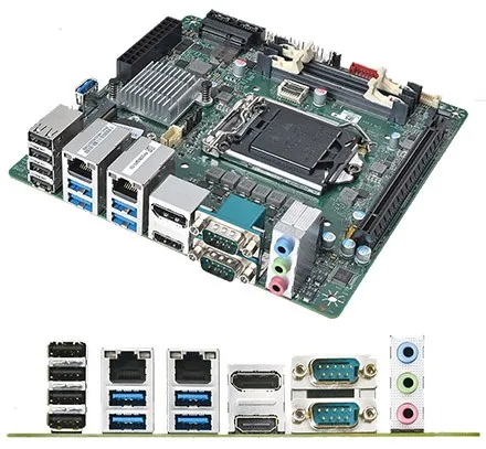 Mitac PH13CMI-H420E-12V Mini-iTX (Intel H420E)