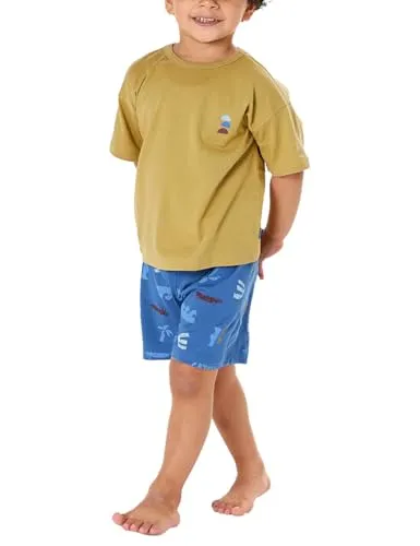 Schiesser Jungen Schlafanzug Set Pyjama kurz - 100% Bio Baumwolle - Größen 92 bis 140 - Bequemes Schlafanzug Set für Jungen aus 100% Bio Baumwolle. Ideal für entspannte Nächte und angenehmen Tragekomfort. Erhältlich in den Größen 92 bis 140.
