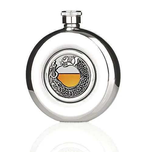 Celtic Lion Flachmann aus Irland von Eburya