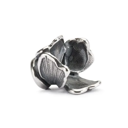 Trollbeads Charm Unisex TAGBE-10249 - Beads in Bijouterie, filigraner Blumen-Charm aus Silber, perfekt für individuelle Schmuckgestaltungen.