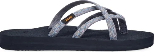Teva Damen Olowahu Flipflop - Kaleidoscope Blissful Blue, 39 EU - Sandalen mit Mush-Obersohle für optimalen Komfort und 30 % recycelter EVA-Zwischensohle. Vegan und nachhaltig, ideal für ganztägiges Tragen in der Stadt.