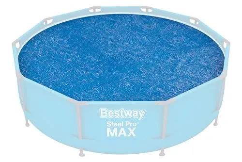 Bestway PE-Solarabdeckplane Ø 289 cm, blau, rund