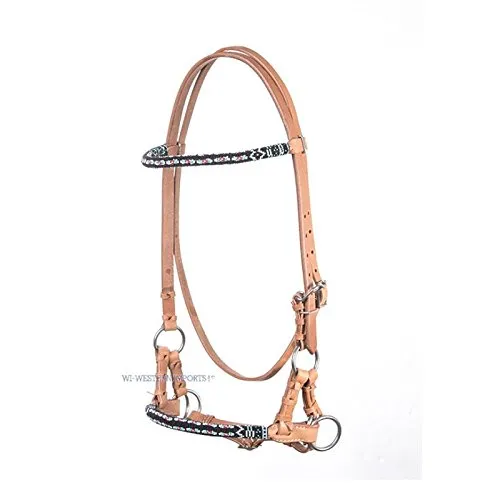 Western Imports Sidepull Beaded (hell)