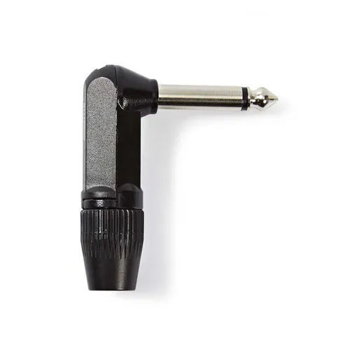 Nedis Audio-Steckverbinder Mono  |  6,35-mm-Stecker, abgewinkelt