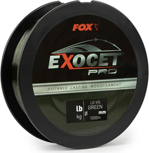 Pro Monofilament Lo-Vis Green X1000M Exocet Fox von Fox
